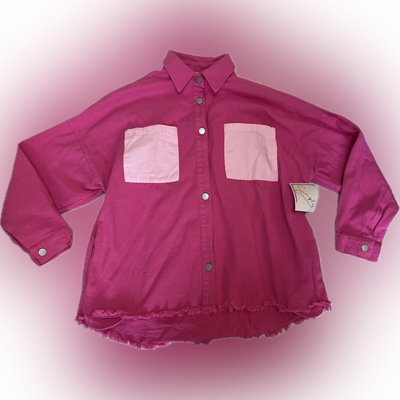 Donut Print Jean Jacket - Picture 2 of 7